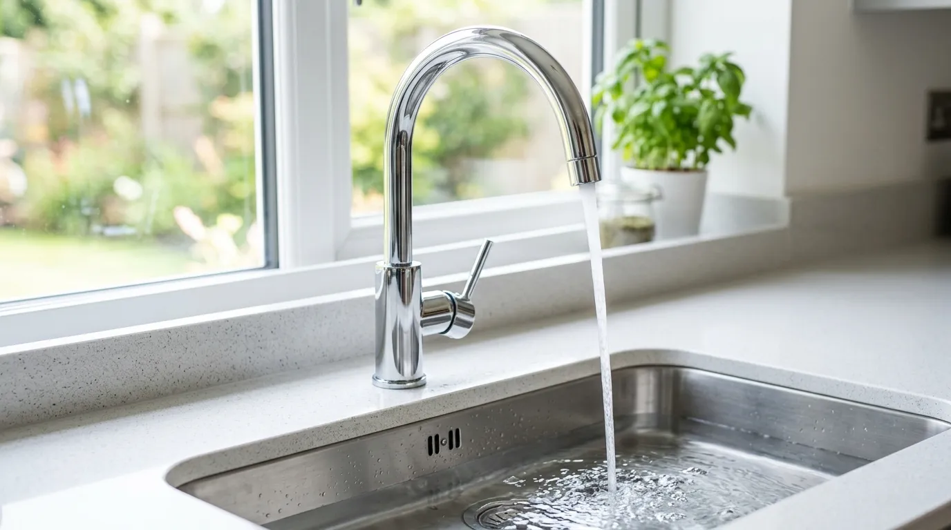 Local Plumbing Master Pros same day plumber fixing a faucet in Campbellsville, KY